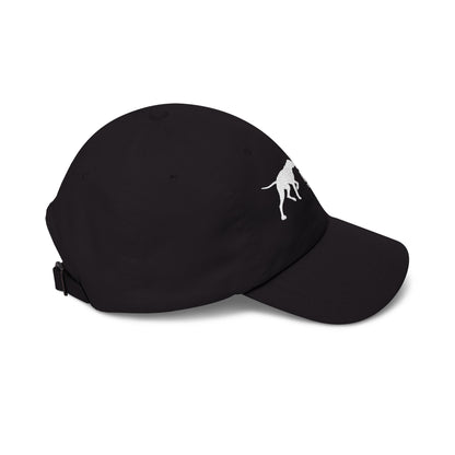 PRO Embroidered Dad Hat (white logo)