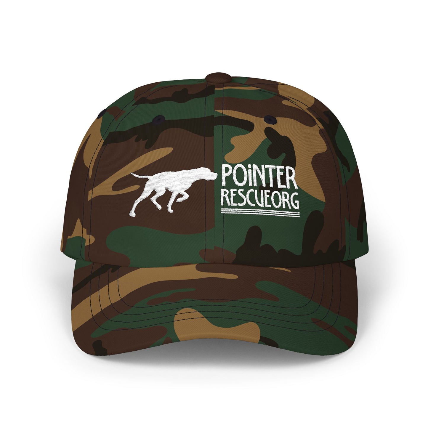 PRO Embroidered Dad Hat (white logo)