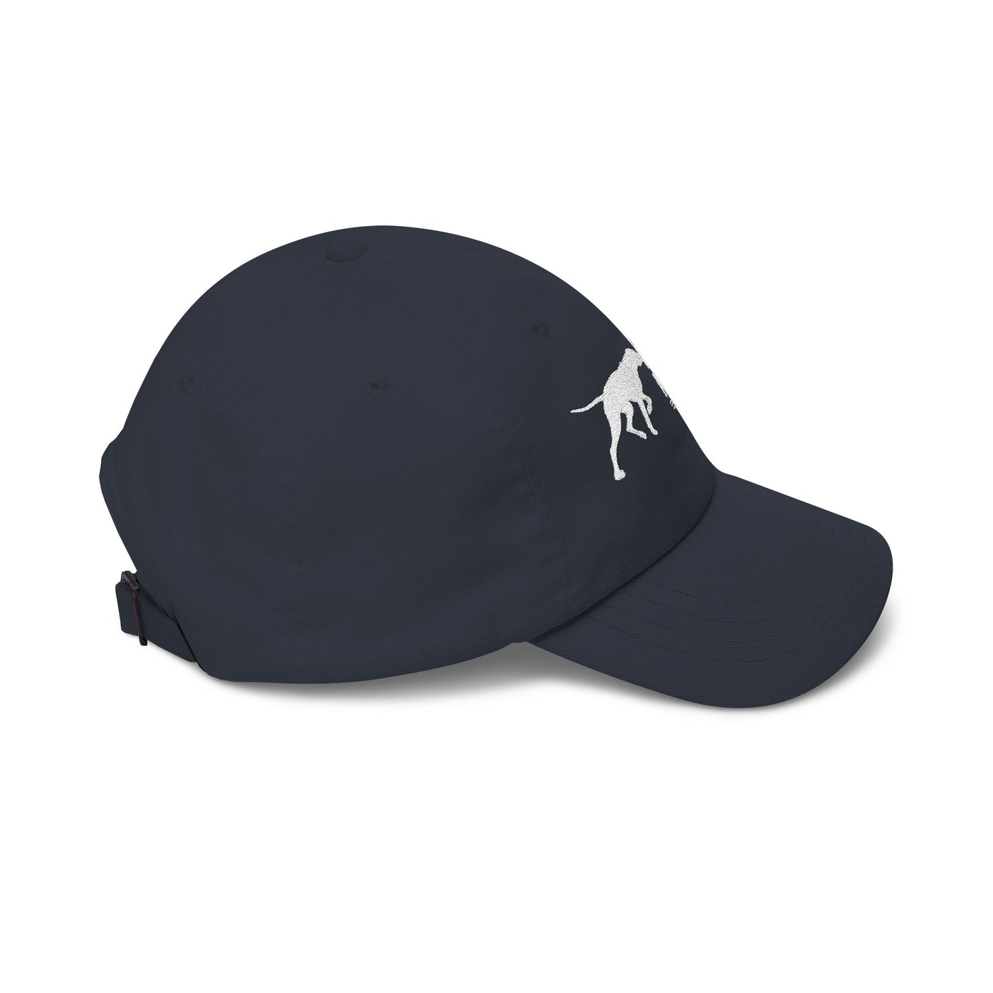 PRO Embroidered Dad Hat (white logo)