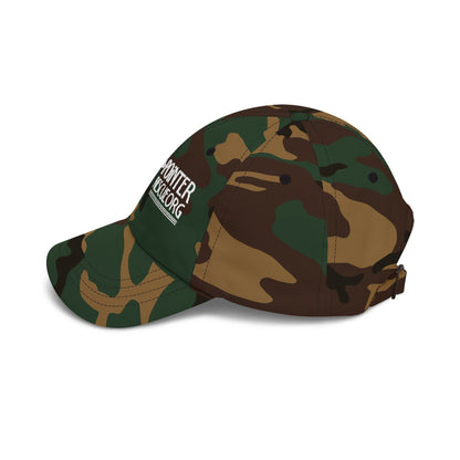 PRO Embroidered Dad Hat (white logo)
