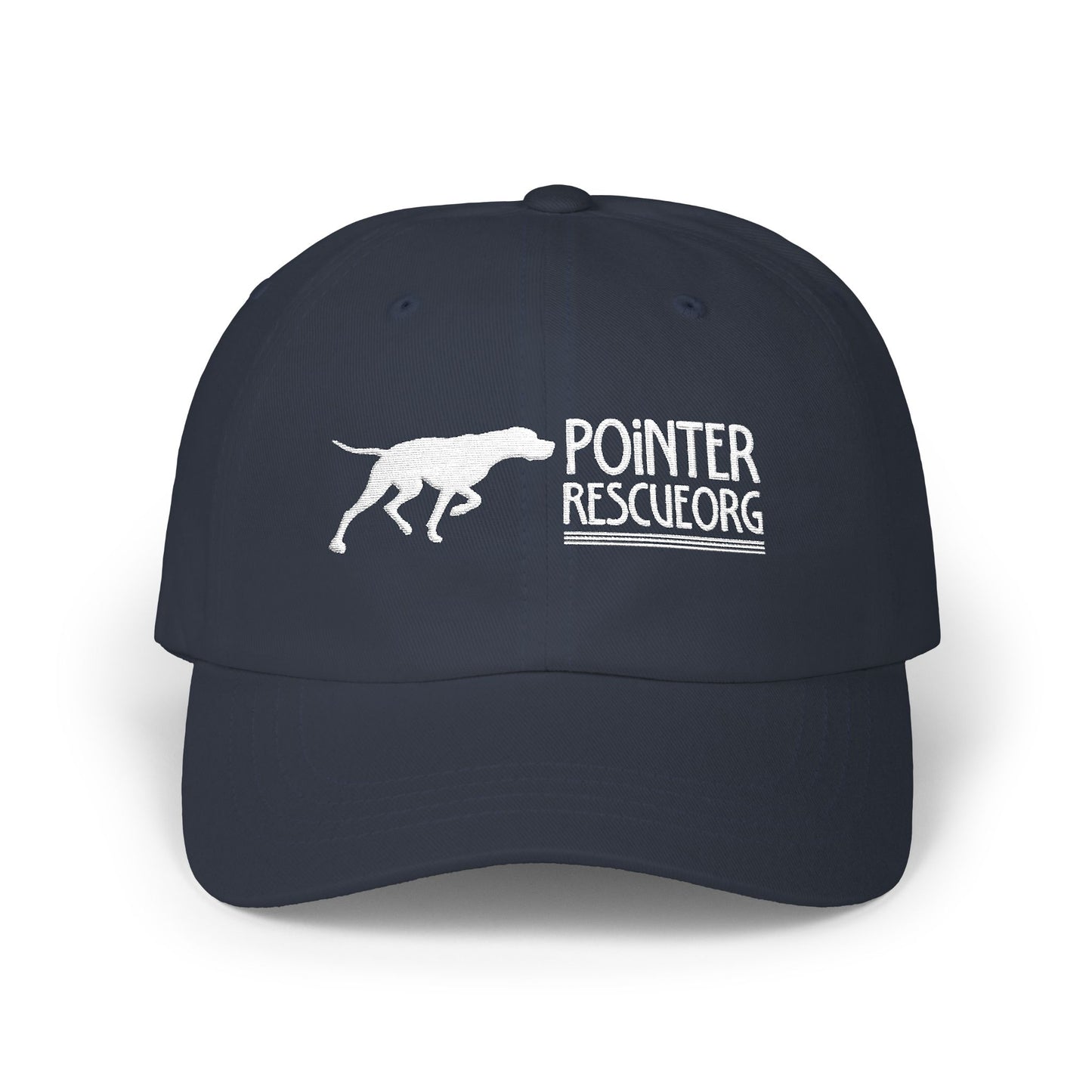 PRO Embroidered Dad Hat (white logo)