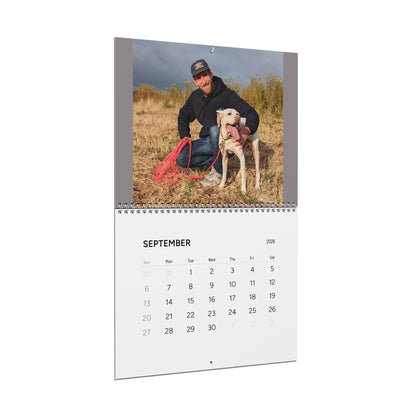 Pointer Rescue Org Wall Calendar 2026