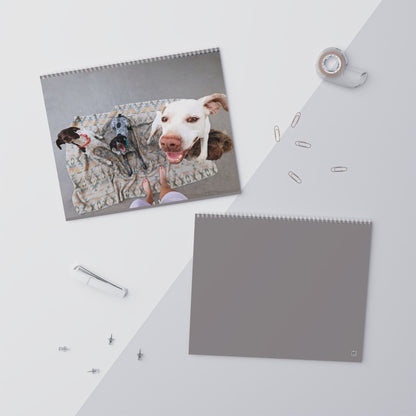 Pointer Rescue Org Wall Calendar 2026