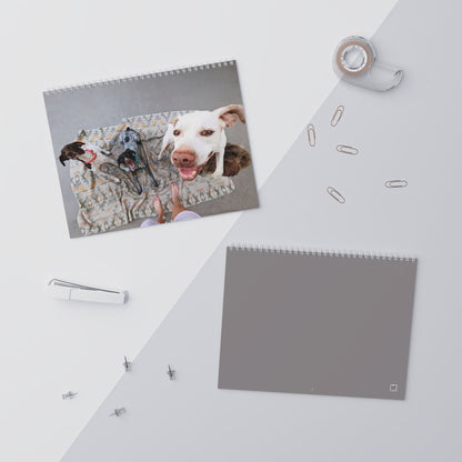 Pointer Rescue Org Wall Calendar 2026