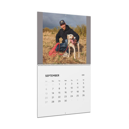 Pointer Rescue Org Wall Calendar 2026