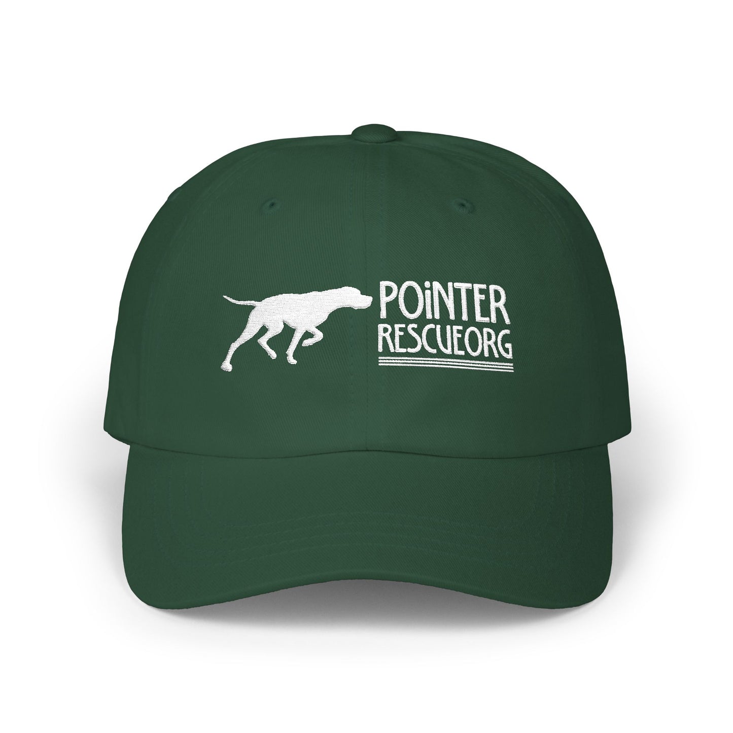 PRO Embroidered Dad Hat (white logo)