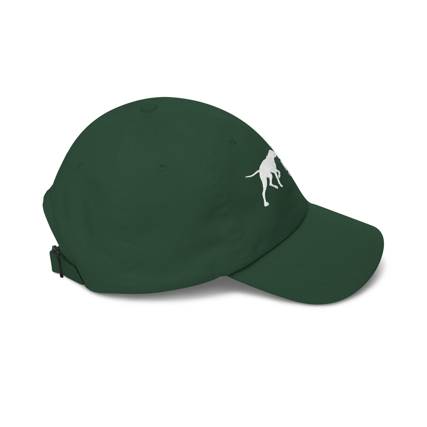 PRO Embroidered Dad Hat (white logo)